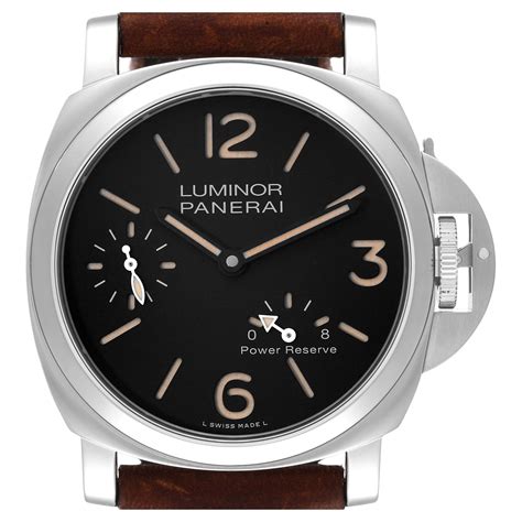 panerai stainless steel watch.